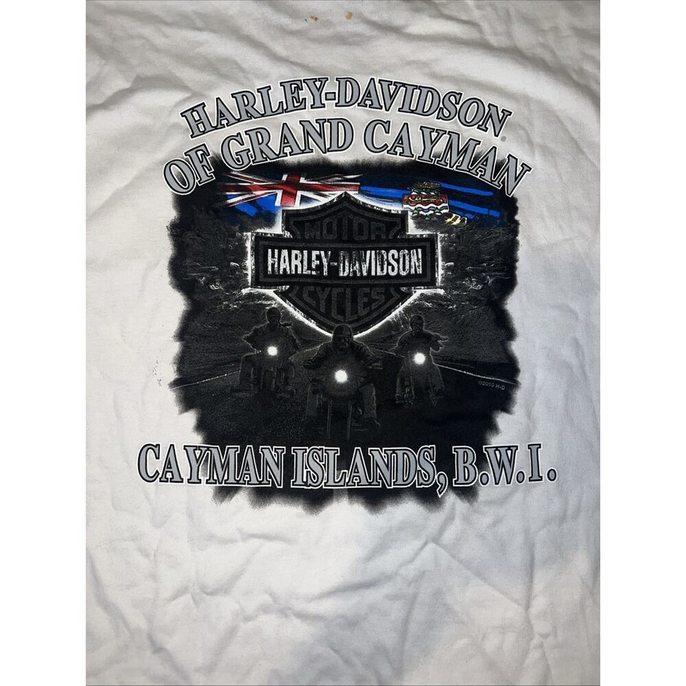NWT Harley Davidson Grand Cayman 3XL White - Picture 1 of 9